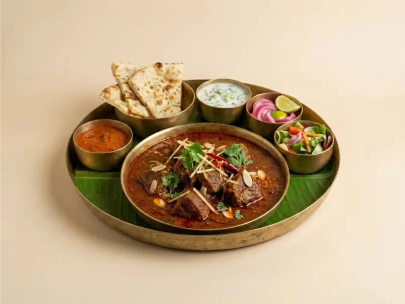 Lamb Rogan Josh — lamb in spicy tomato-onion curry
